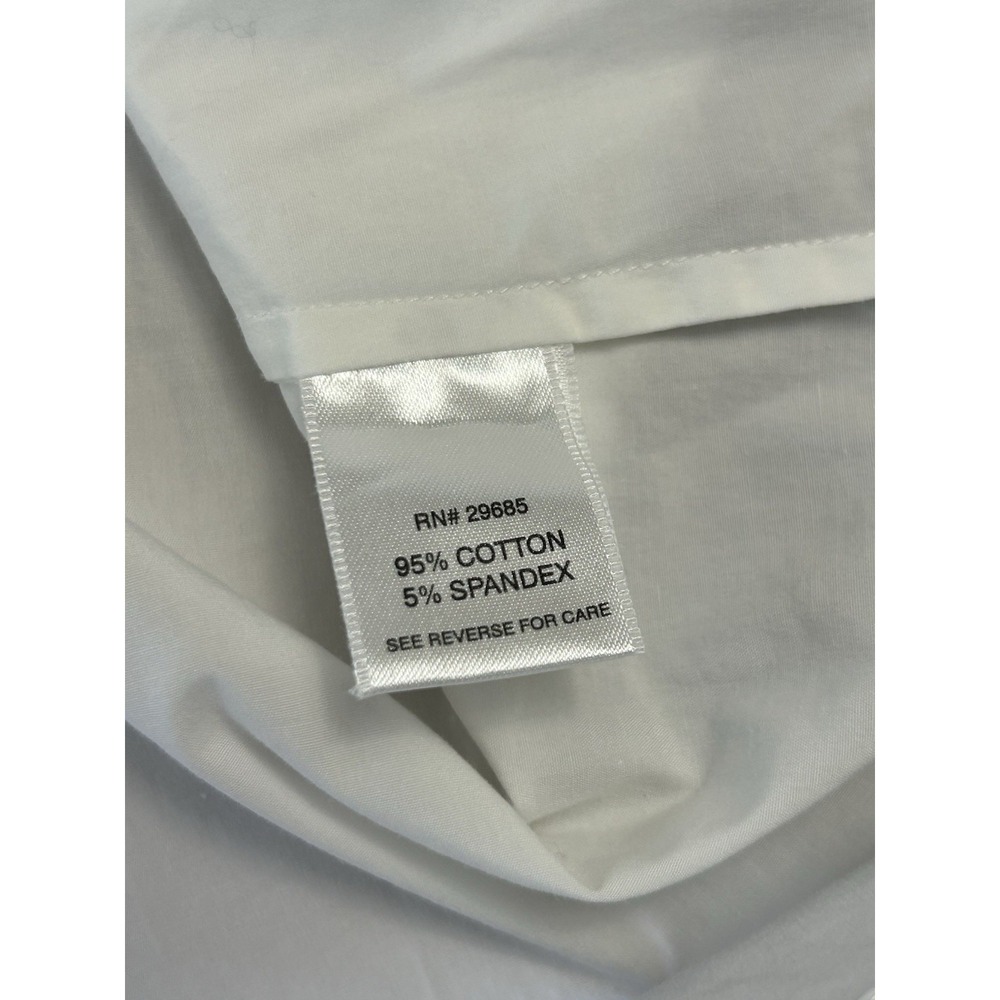 Pendleton Classic White Bottom Down Pleated & Ruf… - image 6